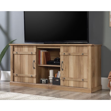 Sauder Entertainment Credenza To , Accommodates up to a 70 in. TV weighing 95 lbs 435104